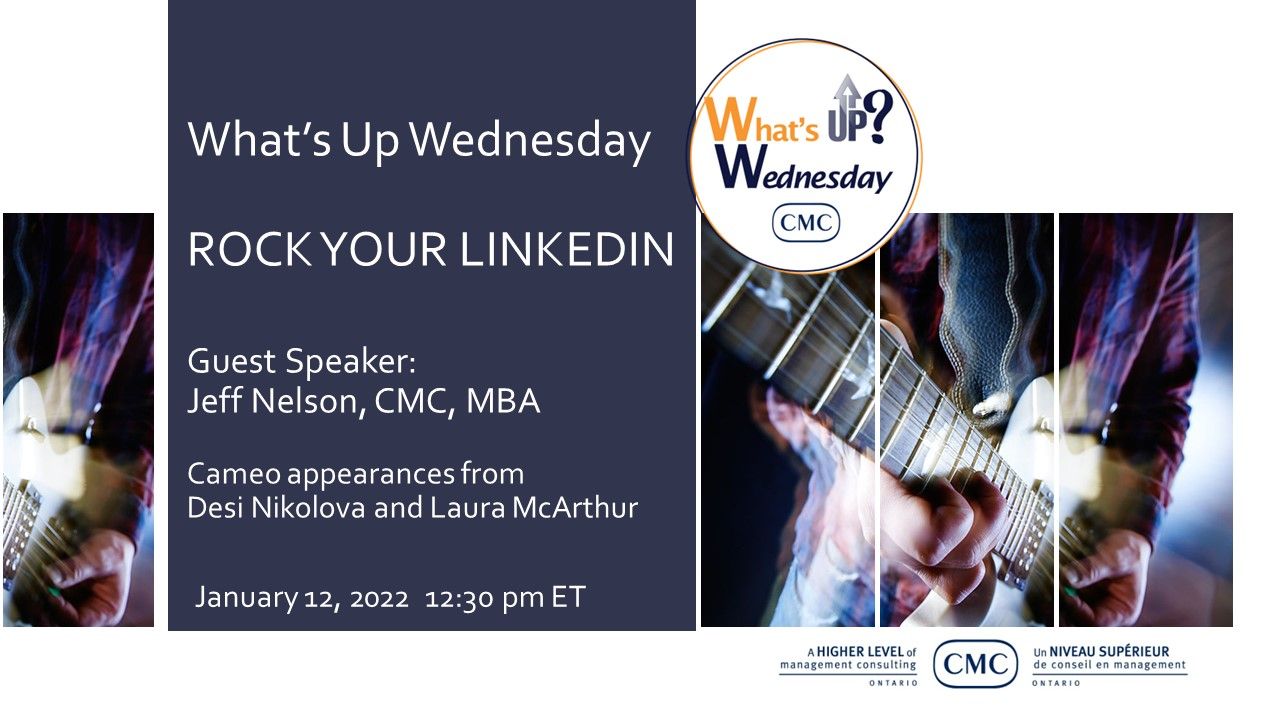 What's up Wednesday - Rock Your LinkedIn